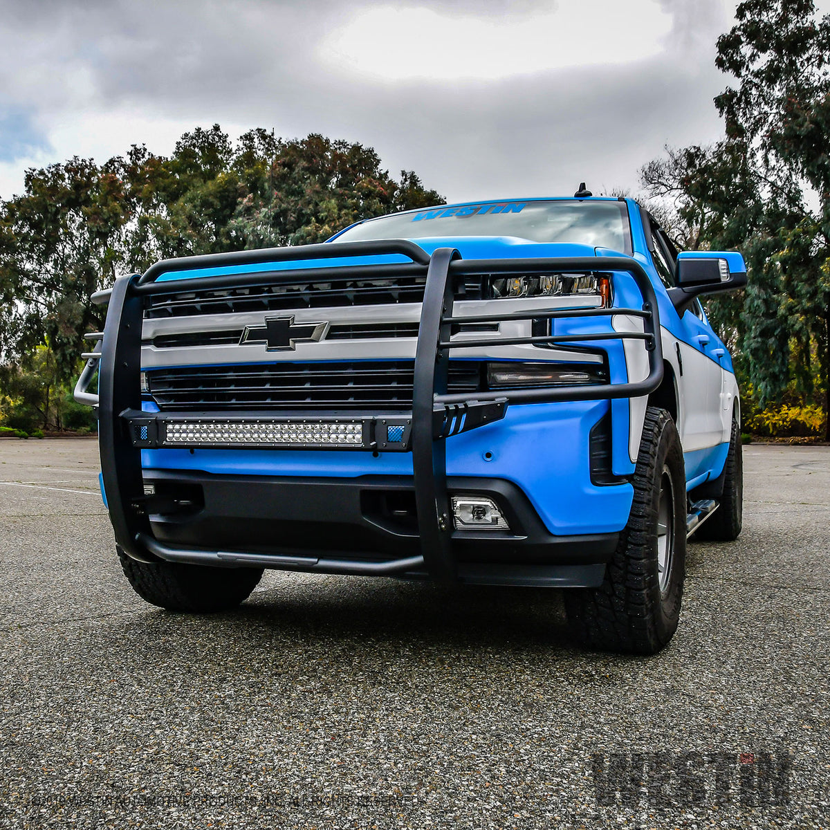 Westin Sportsman X Grille Guard 2019-2021 Chevy Silverado 1500