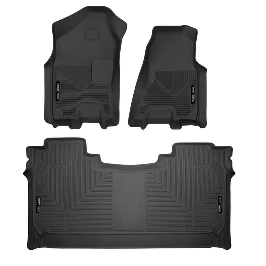 Husky Liners | Weatherbeater Front & 2nd Seat Floor Liners For 2019-2024 RAM 1500 Husky Liners | 94001 product image.