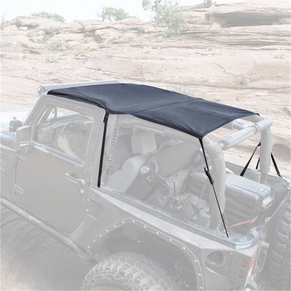SMITTYBILT | Extended Top Black Diamond 2007-2018 Jeep Wrangler Jeep JK 2 Door Smittybilt |94135