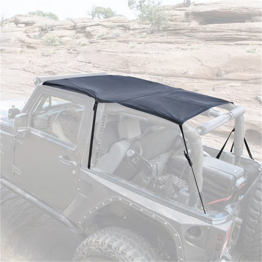 SMITTYBILT | Extended Top Black Diamond 2007-2018 Jeep Wrangler Jeep JK 2 Door Smittybilt |94135