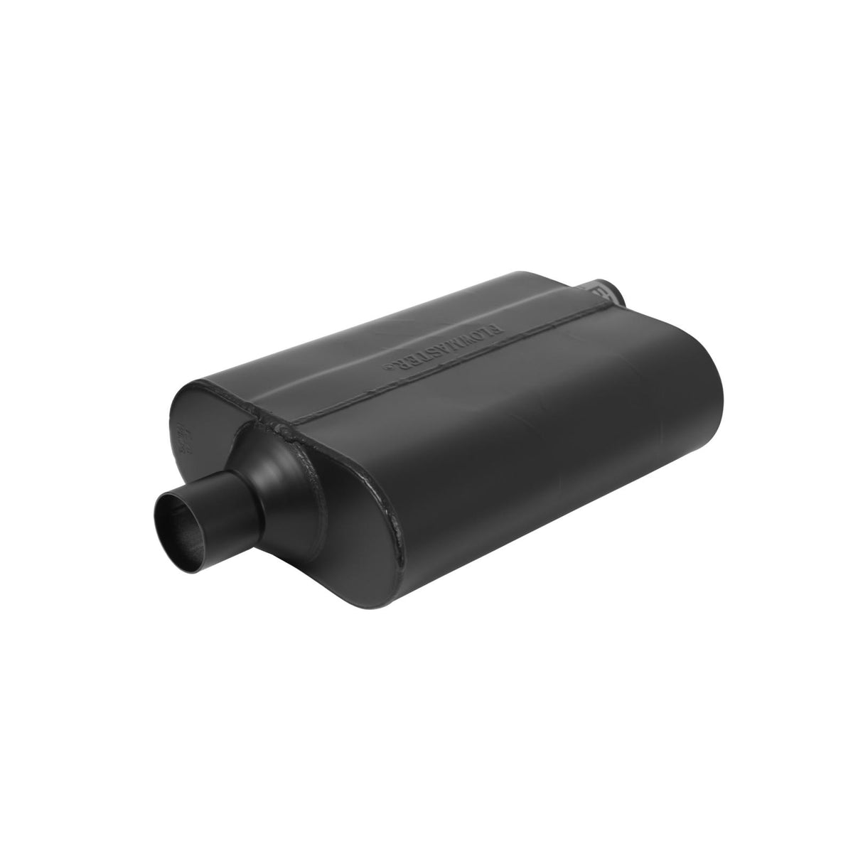FLOWMASTER 40 Series Delta Flow Chambered Muffler 40 Delta Flow 2.00 Offset In 2.00 Center Out Aggressive Sound