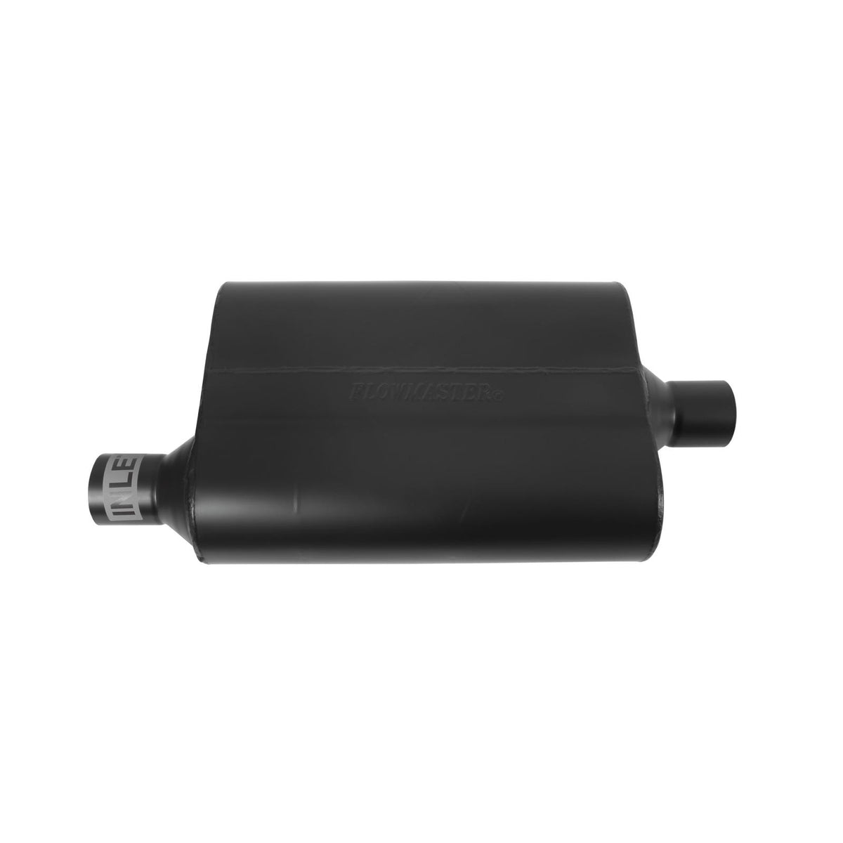 FLOWMASTER 40 Series Delta Flow Chambered Muffler 40 Delta Flow 2.00 Offset In 2.00 Center Out Aggressive Sound
