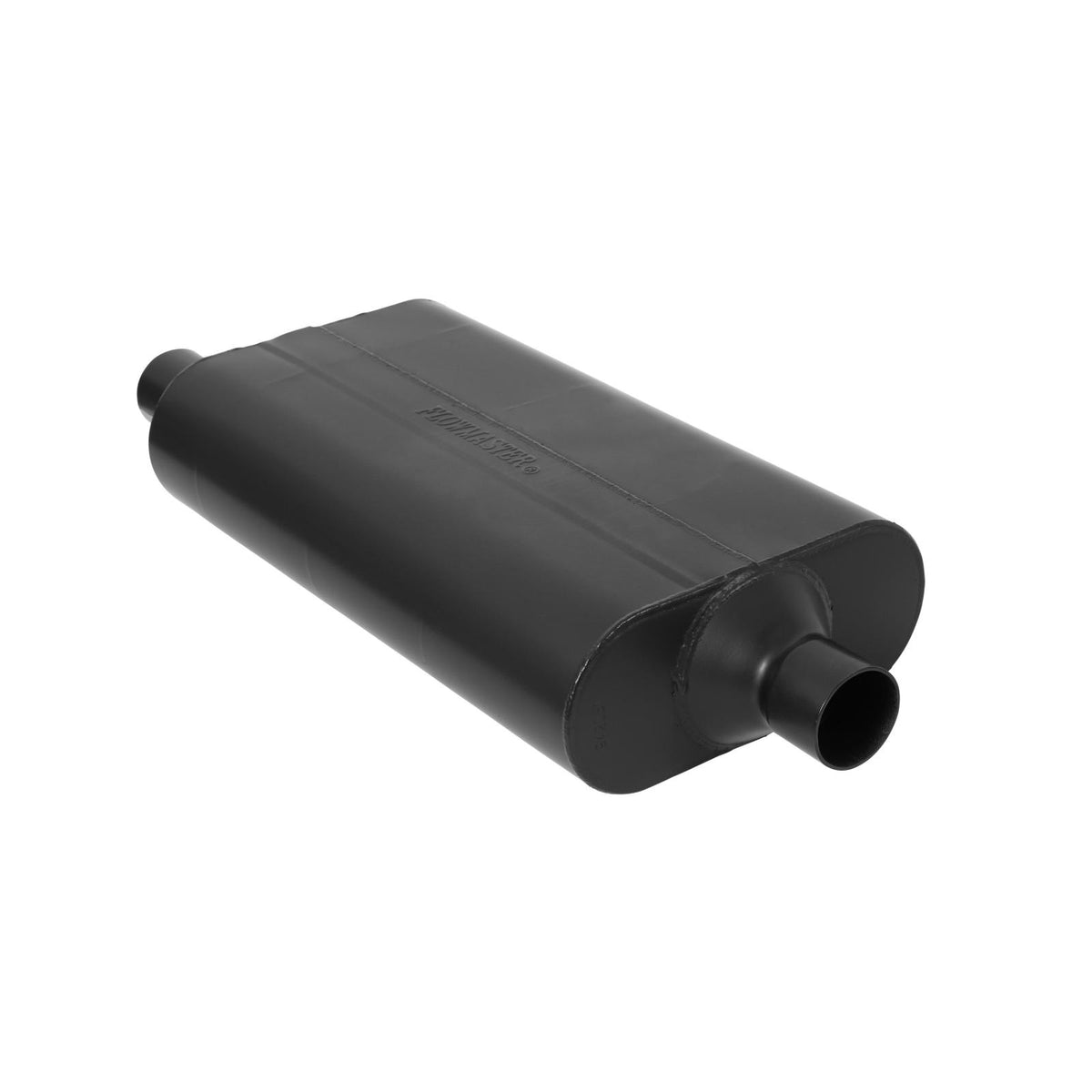FLOWMASTER 50 Series Delta Flow Chambered Muffler 50 Delta Flow 2.00 Offset In 2.00 Center Out Moderate Sound