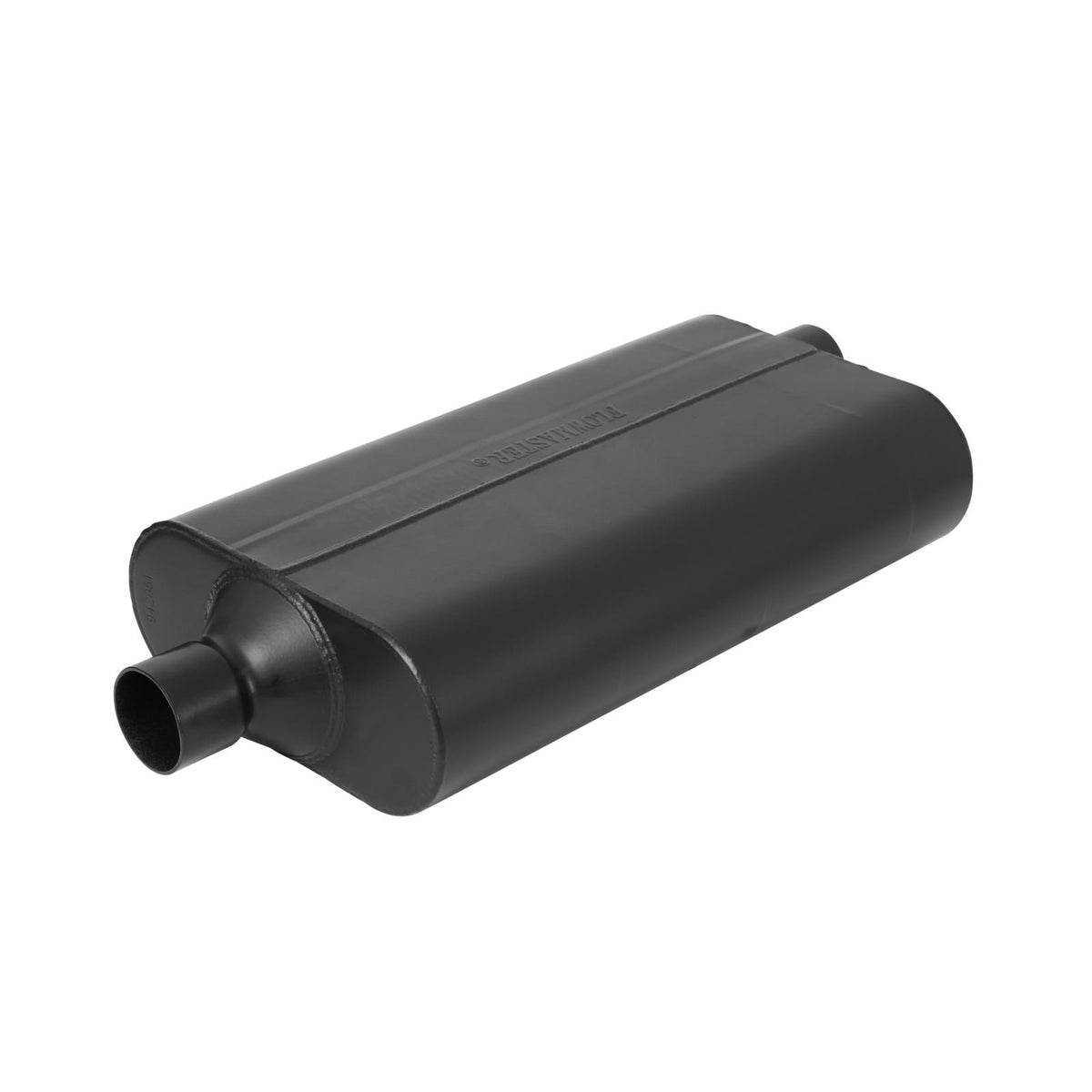 FLOWMASTER 50 Series Delta Flow Chambered Muffler 50 Delta Flow 2.00 Offset In 2.00 Center Out Moderate Sound