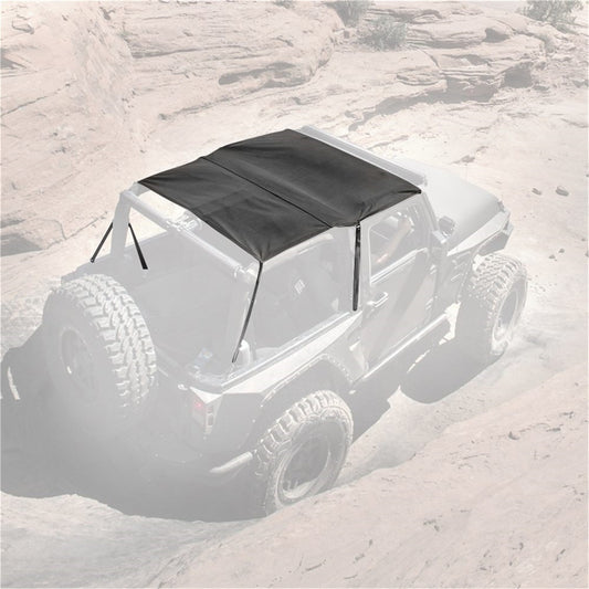 SMITTYBILT | Extended Top Black Diamond 10-18 Wrangler JK 2 Door Smittybilt |94235