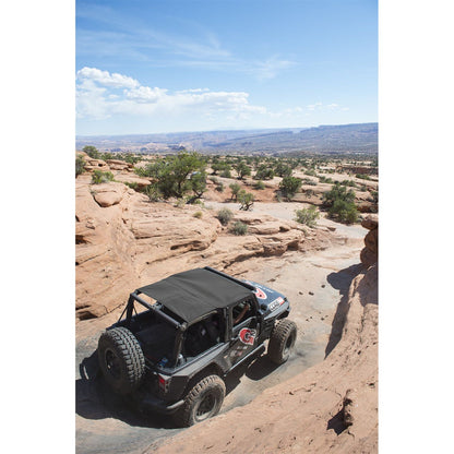 SMITTYBILT | Extended Top Black Diamond 10-18 Wrangler JK 2 Door Smittybilt |94235
