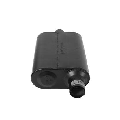 FLOWMASTER 40 Series Delta Flow Chambered Muffler 40 Delta Flow 2.25 Offset In 2.25 Center Out Aggressive Sound
