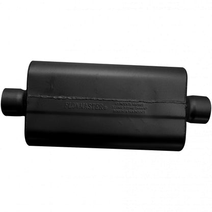 FLOWMASTER 50 Series Delta Flow Chambered Muffler 50 Delta Flow 3.00 Center In 3.00 Center Out Moderate Sound