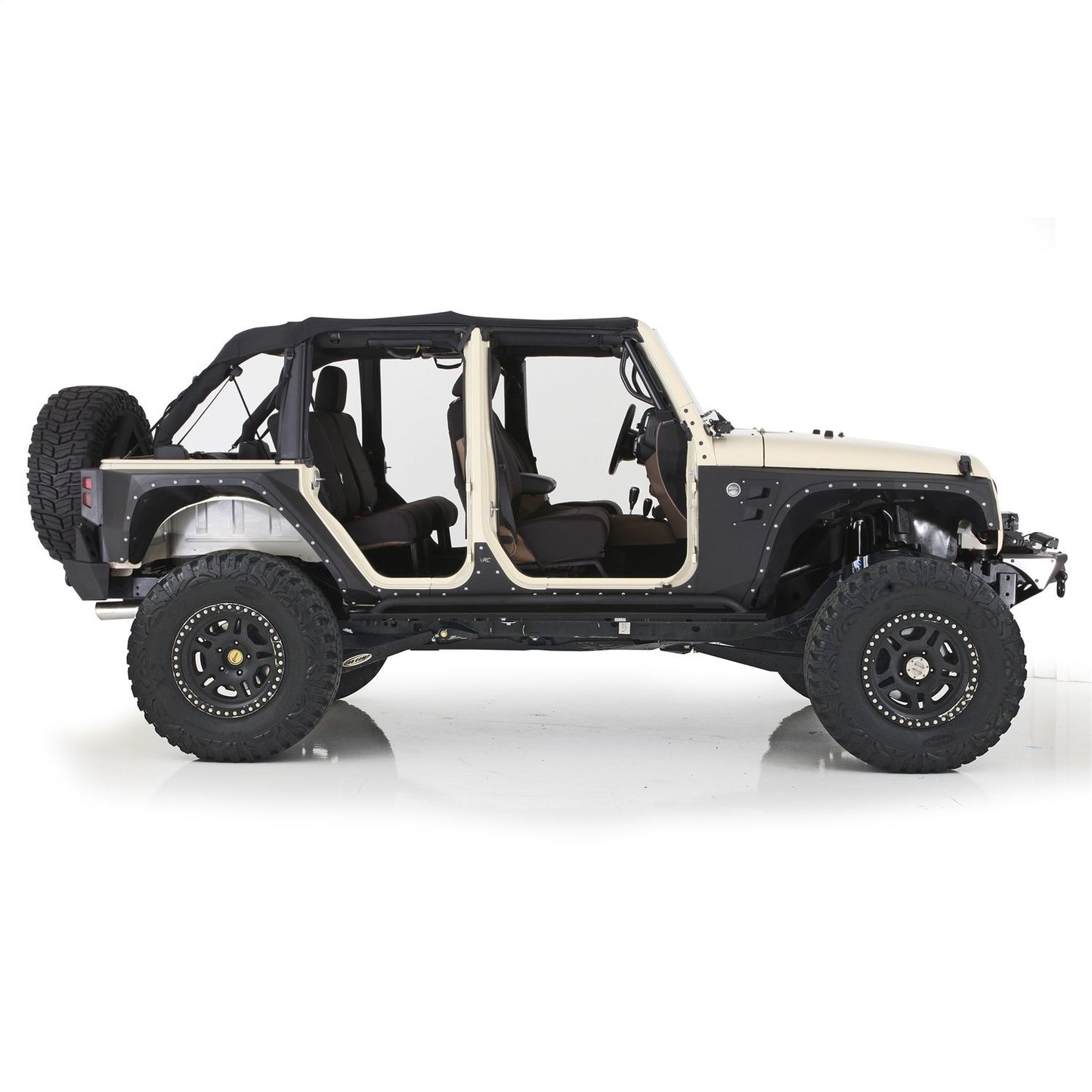 SMITTYBILT | Extended Top Black Diamond 10-18 Wrangler JK 4 Door Smittybilt |94635
