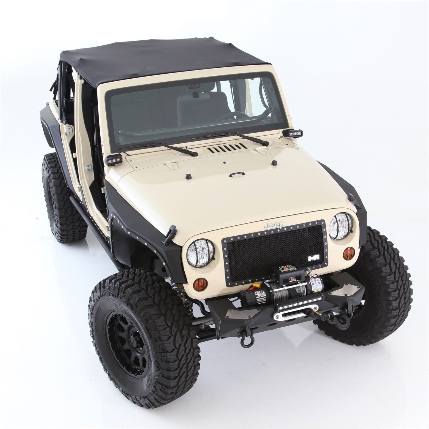 SMITTYBILT | Extended Top Black Diamond 10-18 Wrangler JK 4 Door Smittybilt |94635