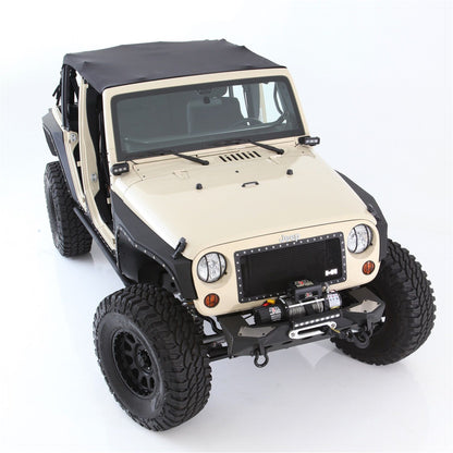SMITTYBILT | Extended Top Black Diamond 10-18 Wrangler JK 4 Door Smittybilt |94635