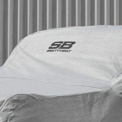 Full Car Cover w/ Storage Bag, Lock & Cable – Gray (21+ Bronco 4DR) view 4
