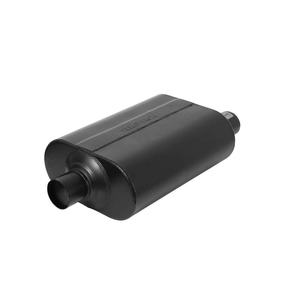 FLOWMASTER Super 40 Series Chambered Muffler Super 40 2.25 Offset In 2.25 Center Out Aggressive Sound
