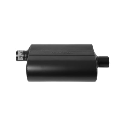 FLOWMASTER Super 40 Series Chambered Muffler Super 40 2.25 Offset In 2.25 Center Out Aggressive Sound