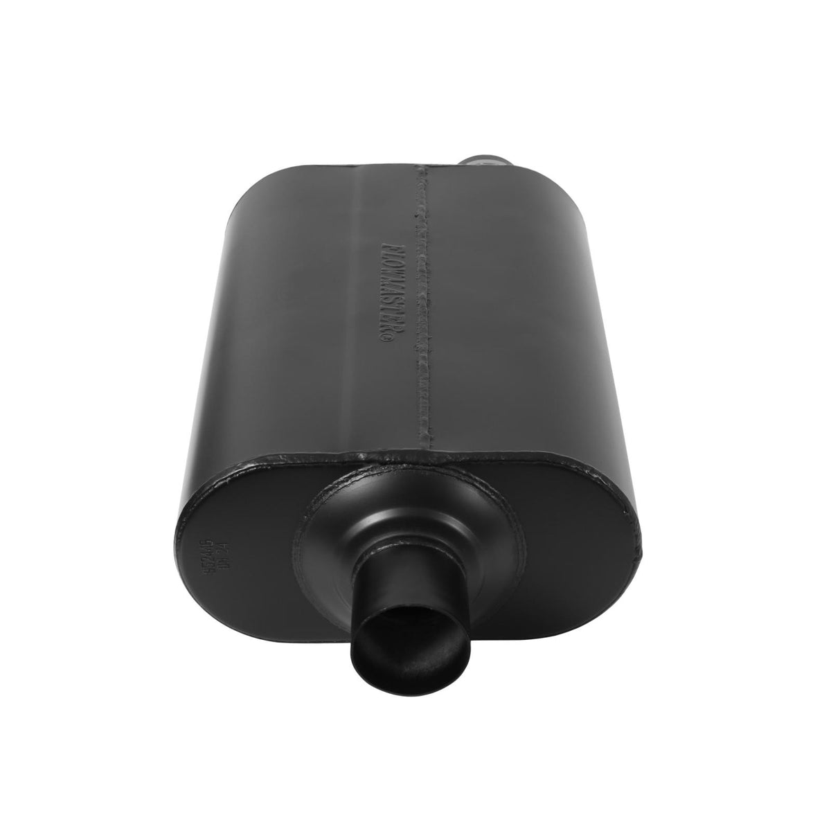 FLOWMASTER Super 40 Series Chambered Muffler Super 40 2.25 Offset In 2.25 Center Out Aggressive Sound