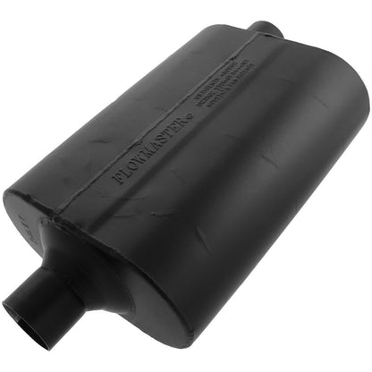 FLOWMASTER 60 Series Delta Flow Chambered Muffler 60 Delta Flow 2.25 Center In 2.25 Offset Out Moderate Sound