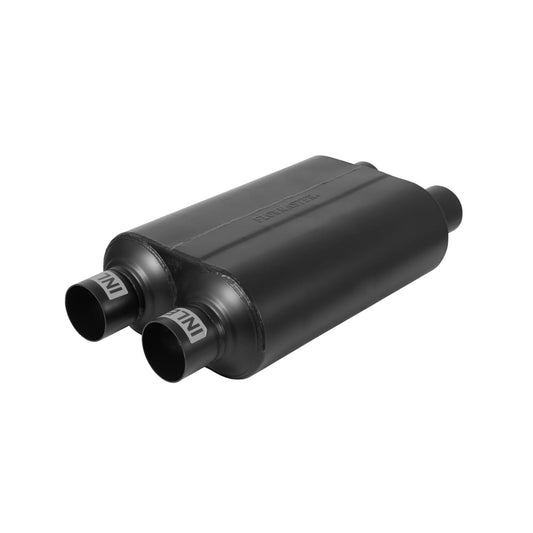 FLOWMASTER Super 40 Series Chambered Muffler Super 40 2.50 Dual In 2.50 Dual Out Aggressive Sound