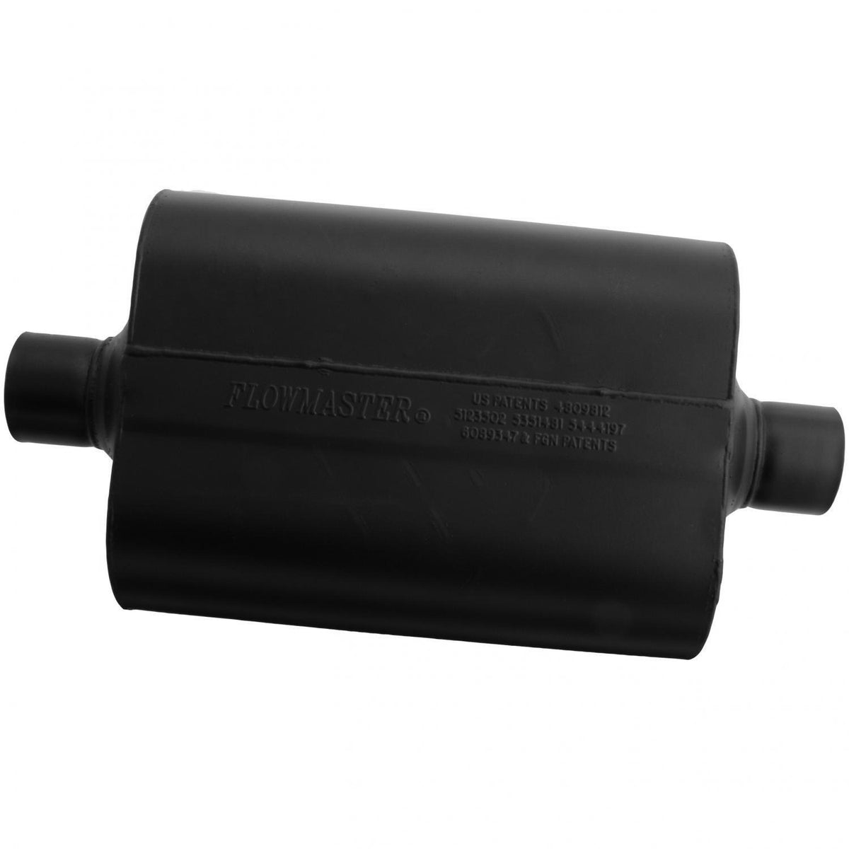 FLOWMASTER Super 40 Series Chambered Muffler Super 40 2.50 Center In 2.50 Center Out Aggressive Sound