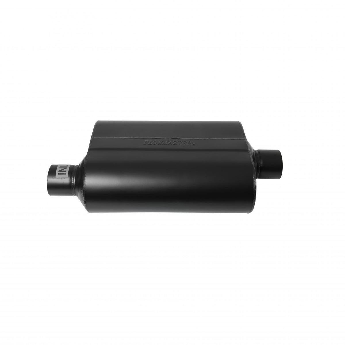 FLOWMASTER Super 40 Series Chambered Muffler Super 40 2.50 Offset In 2.50 Center Out Aggressive Sound