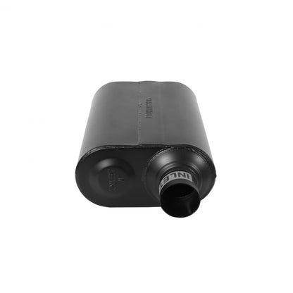 FLOWMASTER Super 40 Series Chambered Muffler Super 40 2.50 Offset In 2.50 Center Out Aggressive Sound