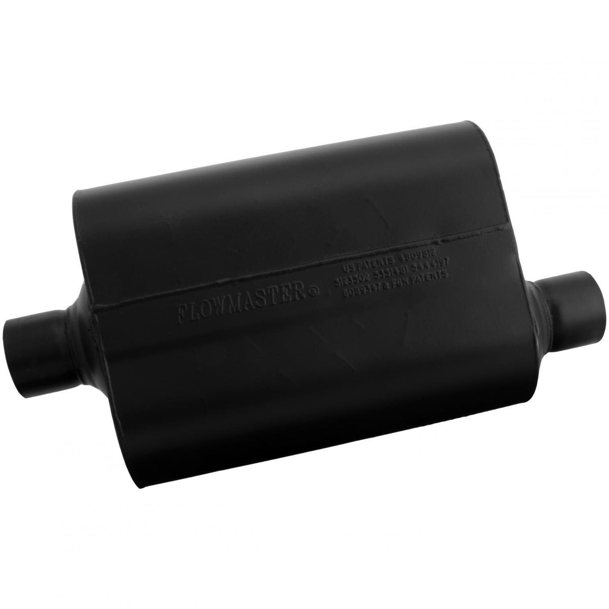 FLOWMASTER Super 40 Series Chambered Muffler Super 40 2.50 Center In 2.50 Offset Out Aggressive Sound