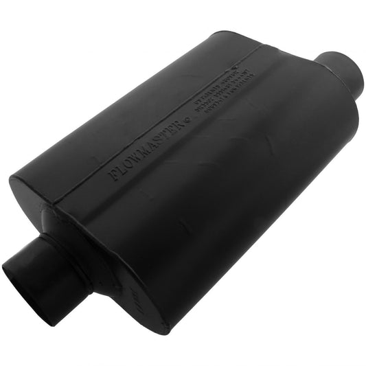 FLOWMASTER Super 40 Series Chambered Muffler Super 40 3.00 Center In 3.00 Offset Out Aggressive Sound