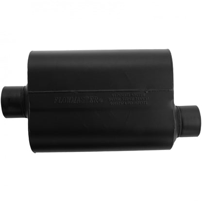 FLOWMASTER Super 40 Series Chambered Muffler Super 40 3.00 Center In 3.00 Offset Out Aggressive Sound