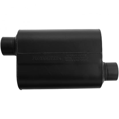 FLOWMASTER Super 40 Series Chambered Muffler Super 40 3.00 Offset In 3.00 Offset Out Aggressive Sound