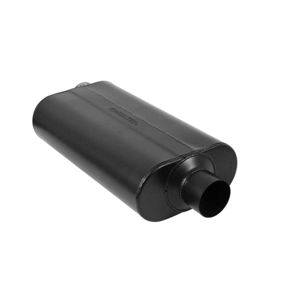 FLOWMASTER 50 Series Hd Chambered Muffler 50 H.D 3.00 Offset In 3.00 Center Out Moderate Sound
