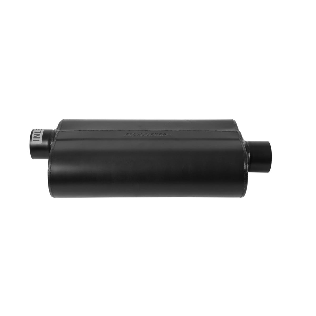FLOWMASTER 50 Series Hd Chambered Muffler 50 H.D 3.00 Offset In 3.00 Center Out Moderate Sound