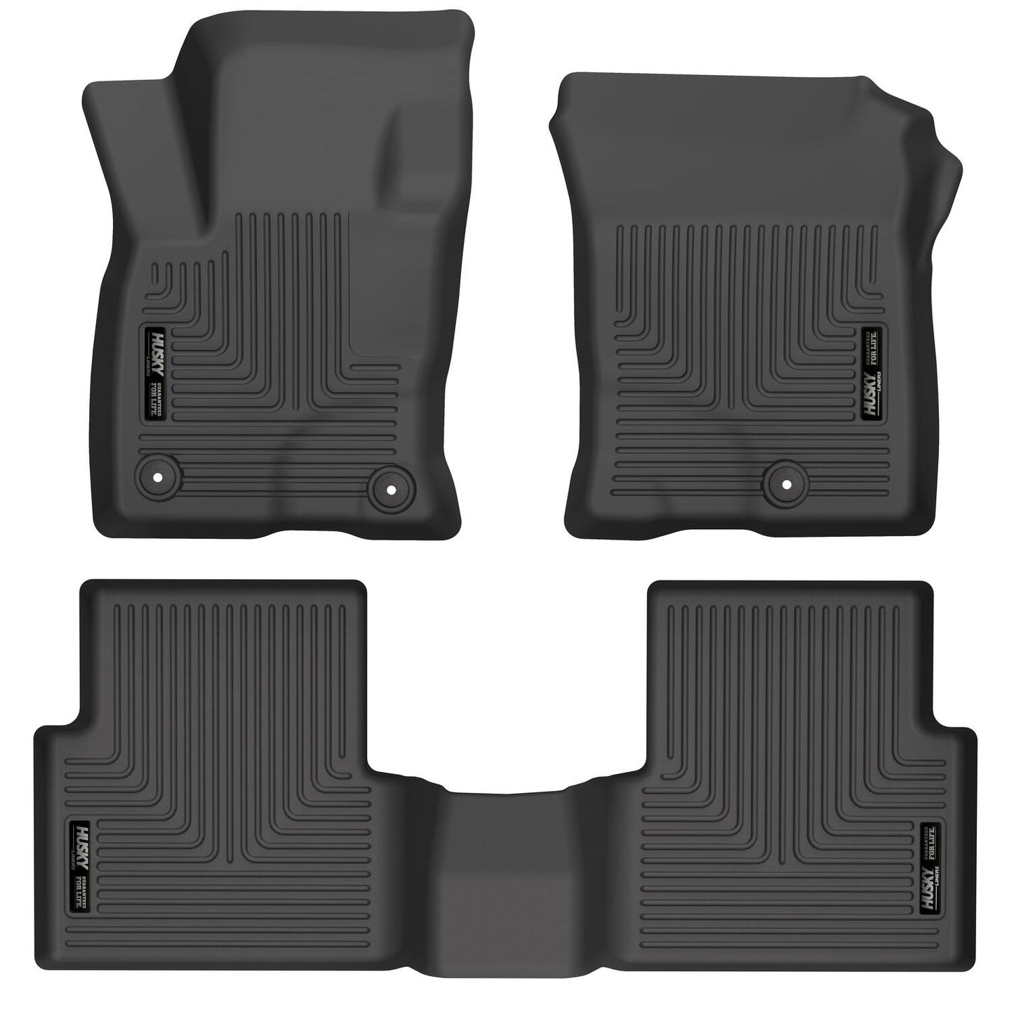 Husky Liners | Weatherbeater Front & 2nd Seat Floor Liners For 2021-2024 Bronco Sport Husky Liners | 95341