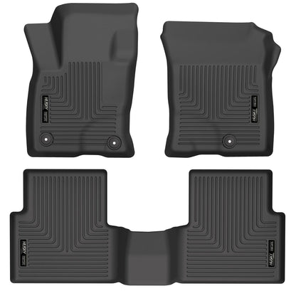 Husky Liners | Weatherbeater Front & 2nd Seat Floor Liners For 2021-2024 Bronco Sport Husky Liners | 95341