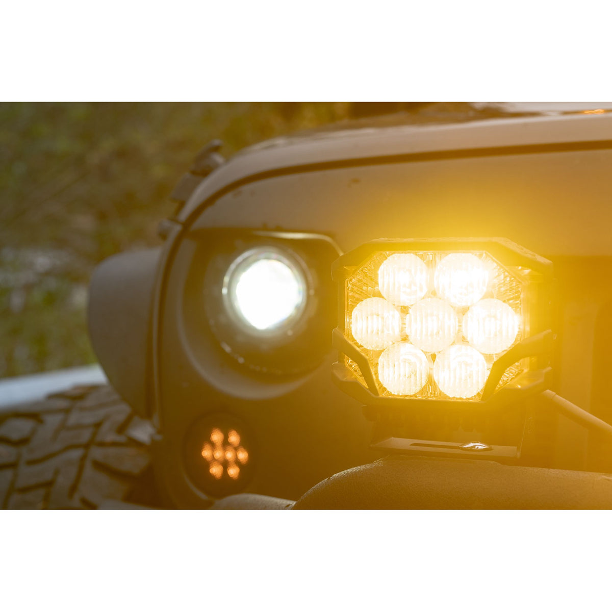 Morimoto BigBanger NCS LED Pod (Spot / Yellow / Each) product image 4