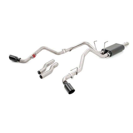 ROUGH COUNTRY Performance Cat-Back Exhaust | Stainless | 4.7L/5.7L | Ram 1500 2WD/4WD (2009-2018 & Classic) | 96009