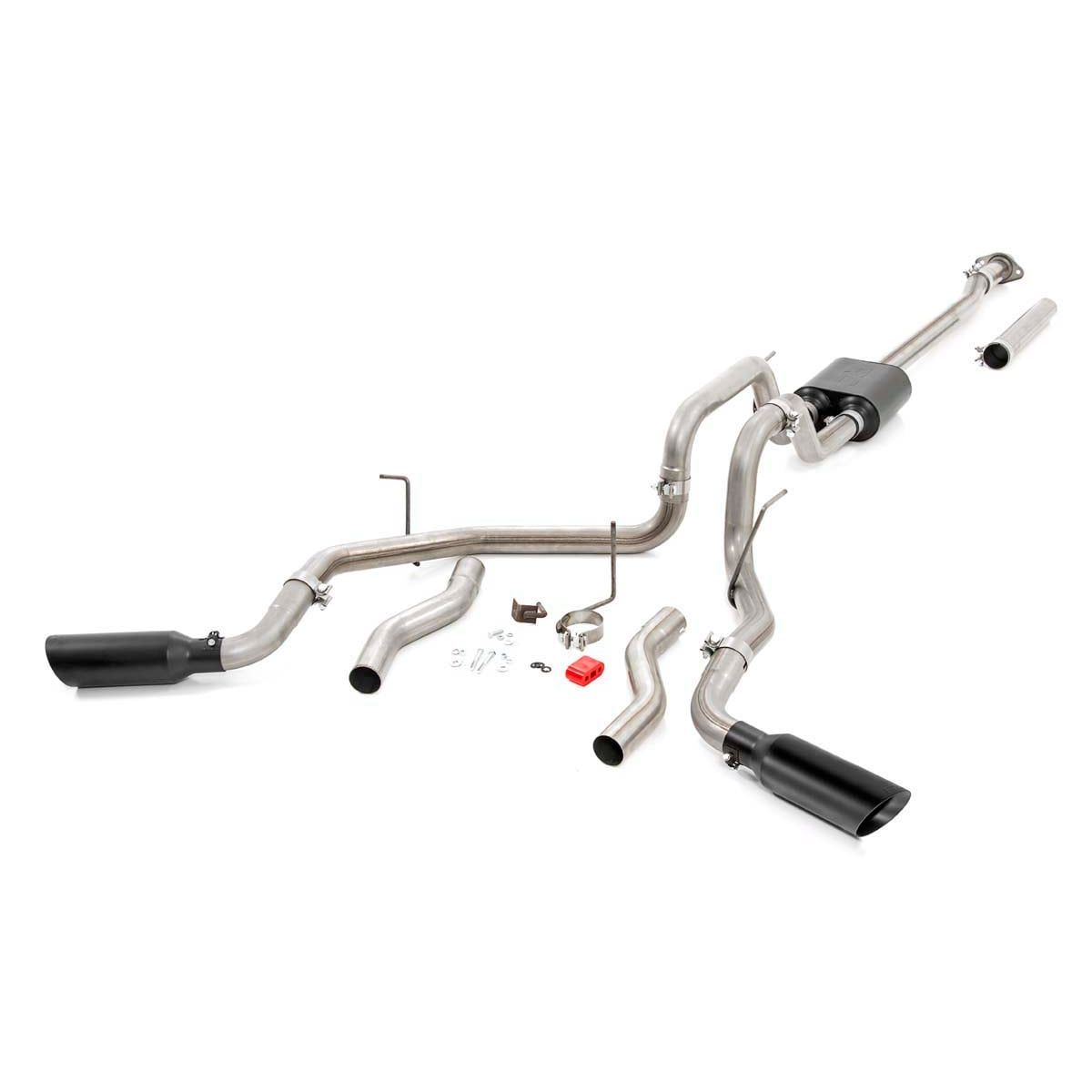 ROUGH COUNTRY Performance Cat-Back Exhaust | V8 Engines | Ford F-150 2WD/4WD (2009-2014) | 96010