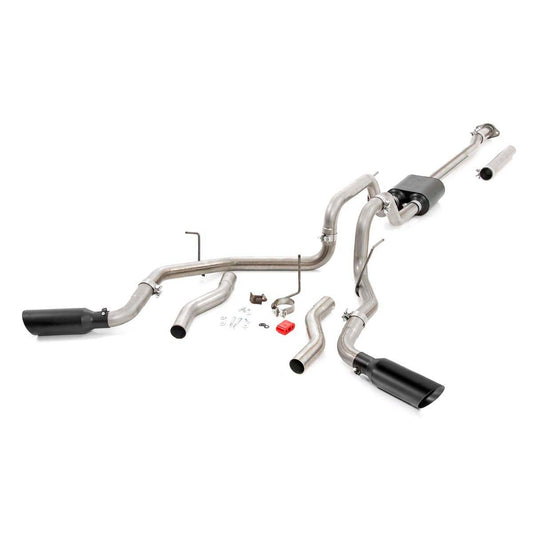 ROUGH COUNTRY Performance Cat-Back Exhaust | V8 Engines | Ford F-150 2WD/4WD (2009-2014) | 96010