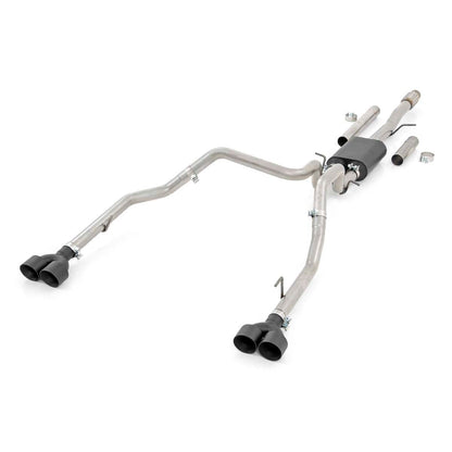 ROUGH COUNTRY Performance Exhuast | Stainless | Crew/Dbl | RR Exit | Chevy/GMC Sierra/Silverado 1500 (19-25)  | 96011