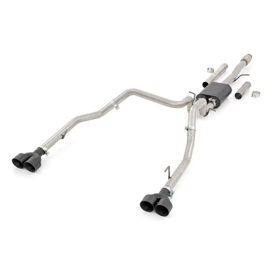 ROUGH COUNTRY Performance Cat-Back Exhaust | 6.2L | 5'8" & 6'6" Bed | Chevy/GMC Sierra/Silverado 1500 (19-25)  | 96014