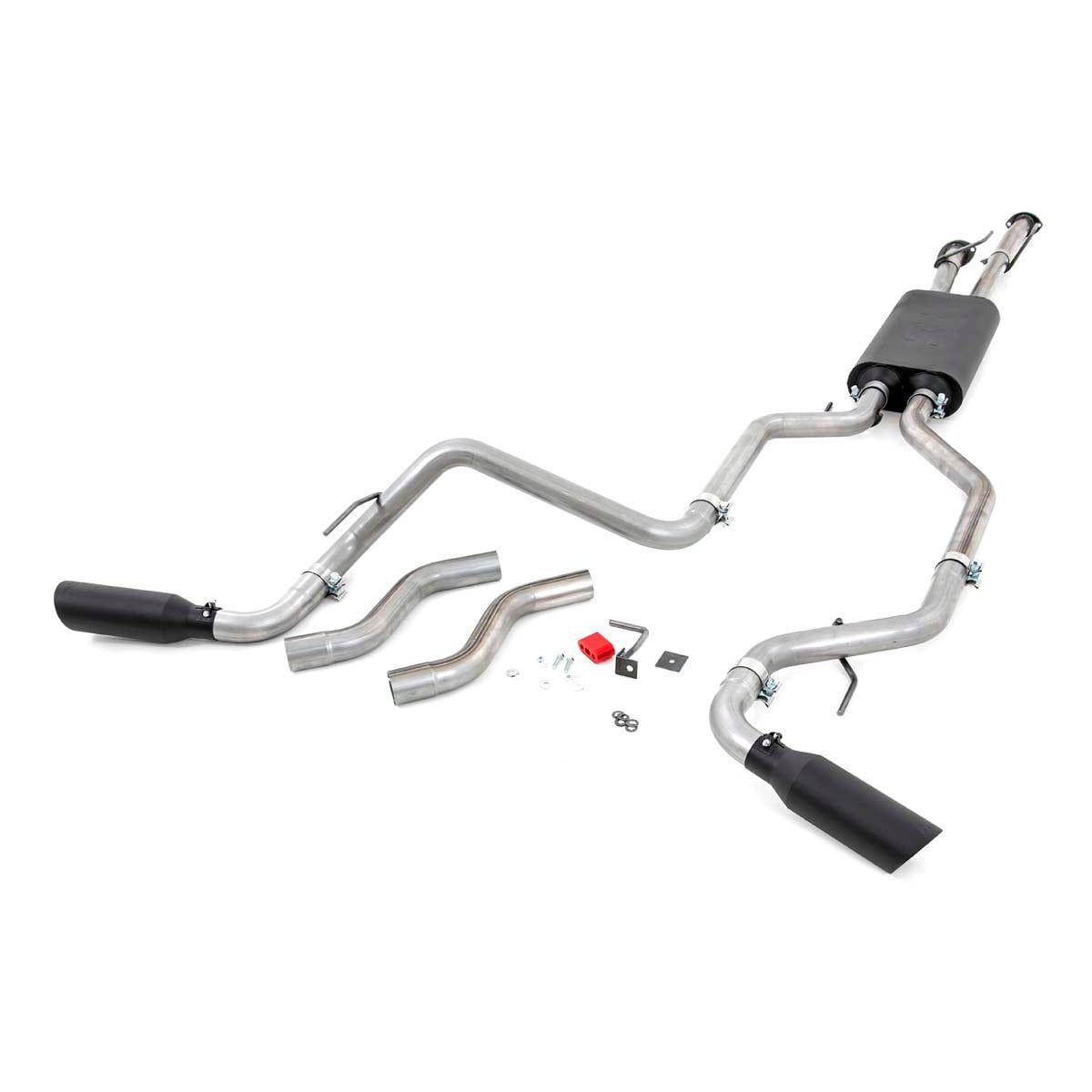 ROUGH COUNTRY Performance Cat-Back Exhaust | Stainless | 4.6L/5.7L | Toyota Tundra (09-21) | 96012