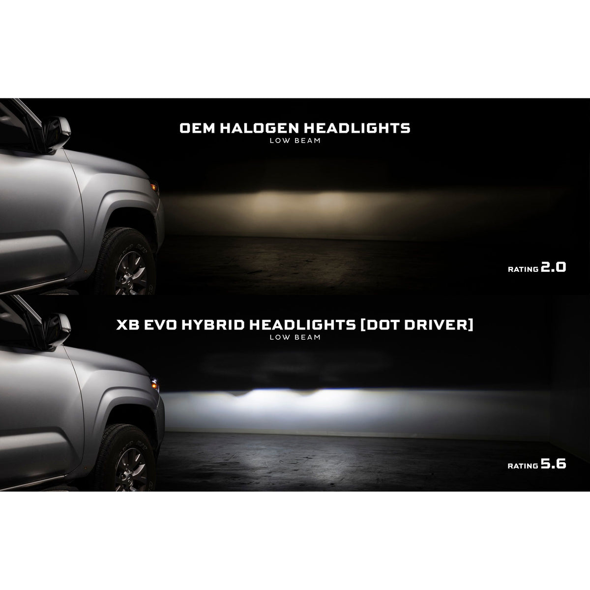 Morimoto XB Evo Hybrid Headlights: Toyota Tacoma (16-23 / Set) product image 2