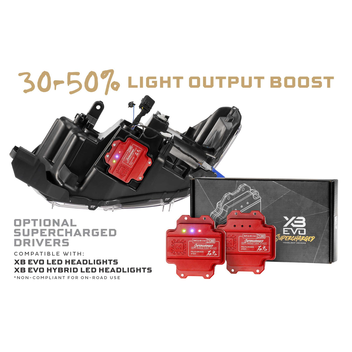 Morimoto XB Evo Hybrid Headlights: Toyota Tacoma (16-23 / Set) product image 6
