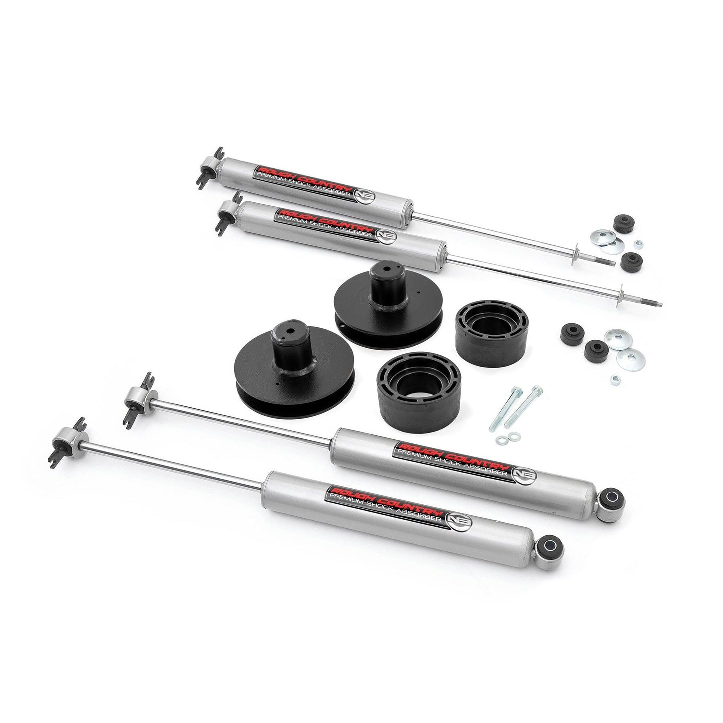 ROUGH COUNTRY 2 Inch Lift Kit | N3 | Jeep Wrangler TJ (97-06)/Wrangler Unlimited (04-06)  | 65830