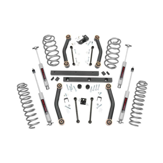 ROUGH COUNTRY 4 Inch Lift Kit | Jeep Wrangler TJ 4WD (1997-2002) | 90630