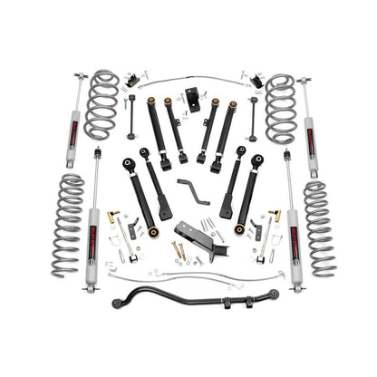 ROUGH COUNTRY 4 Inch Lift Kit | X-Series | Jeep Wrangler TJ (97-06)/Wrangler Unlimited (04-06)  | 66130