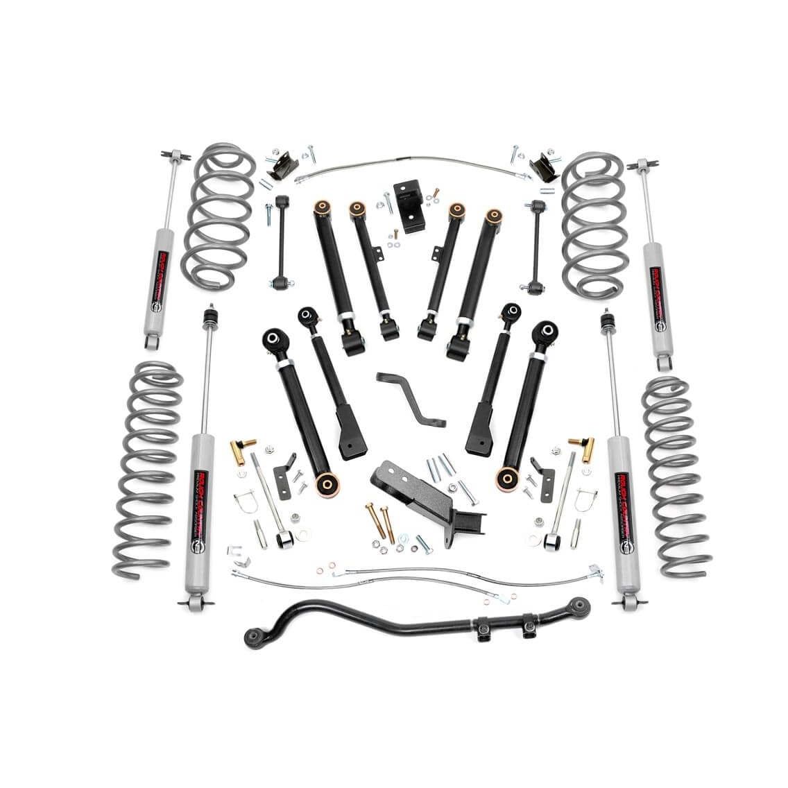 ROUGH COUNTRY 6 Inch Lift Kit | X-Series | Jeep Wrangler TJ (97-06)/Wrangler Unlimited (04-06)  | 66220