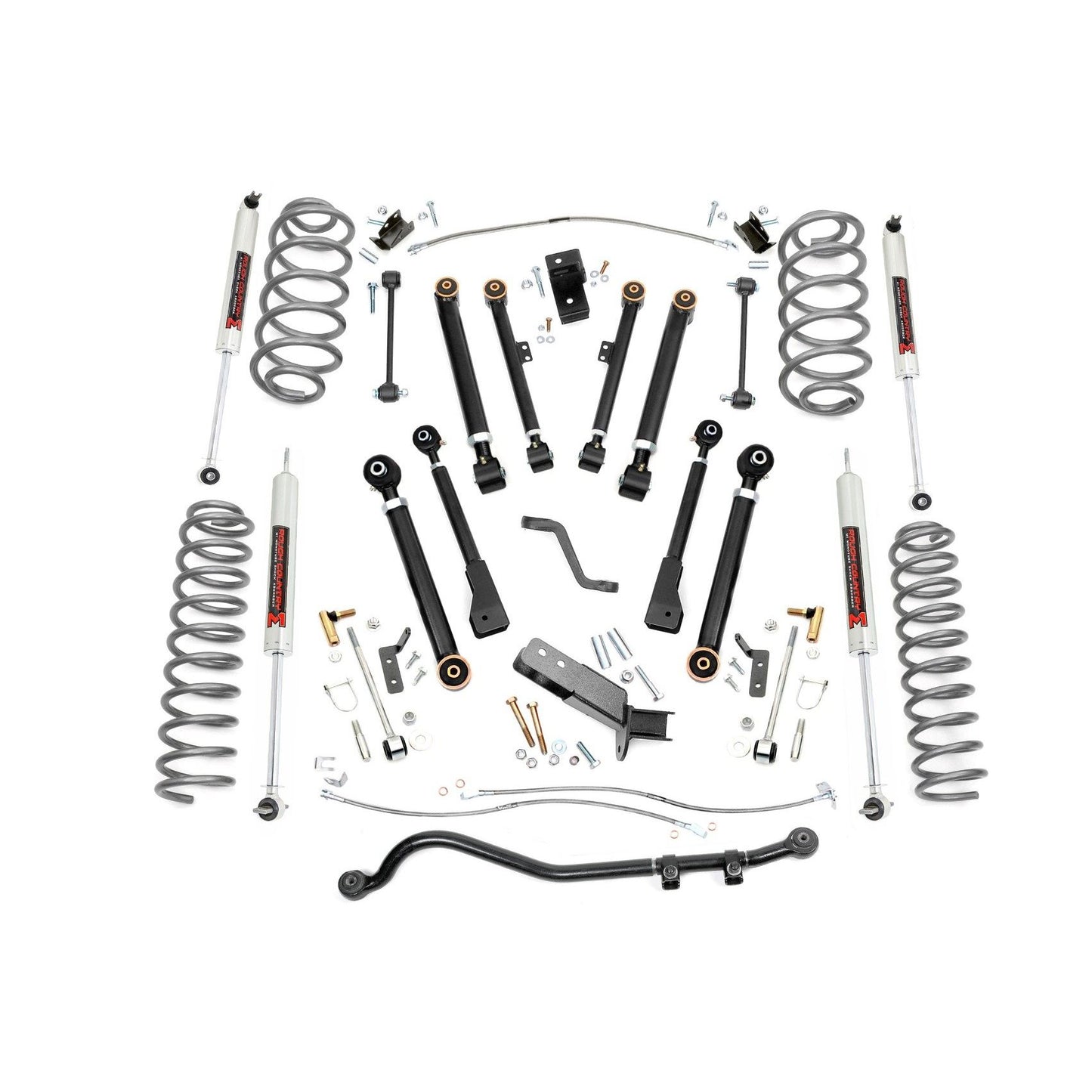 ROUGH COUNTRY 6 Inch Lift Kit | X-Series | M1 | Jeep Wrangler TJ (97-06)/Wrangler Unlimited (04-06)  | 66240