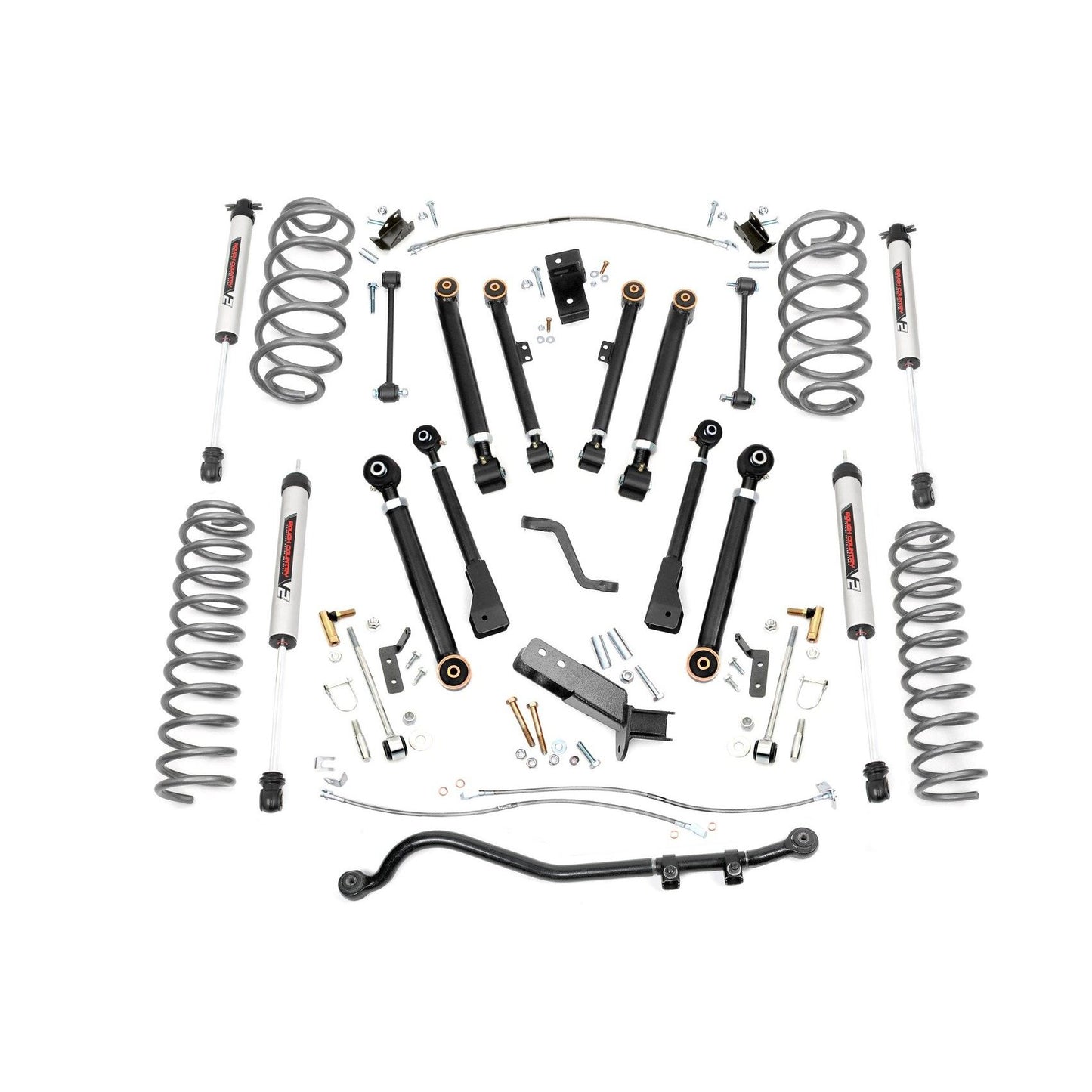 ROUGH COUNTRY 6 Inch Lift Kit | X-Series | V2 | Jeep Wrangler TJ (97-06)/Wrangler Unlimited (04-06)  | 66270