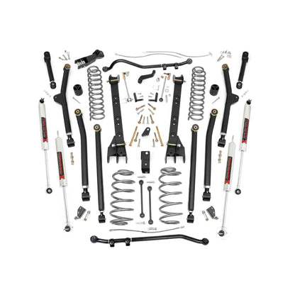 ROUGH COUNTRY 4 Inch Lift Kit | Long Arm | M1 | Jeep Wrangler TJ 4WD (1997-2006) | 66340