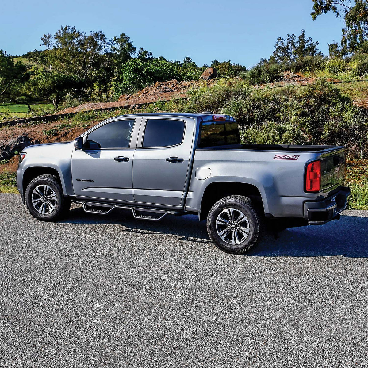 Westin Outlaw Drop Nerf Steps 2015-2024 Chevy/GMC Colorado/Canyon Crew Cab