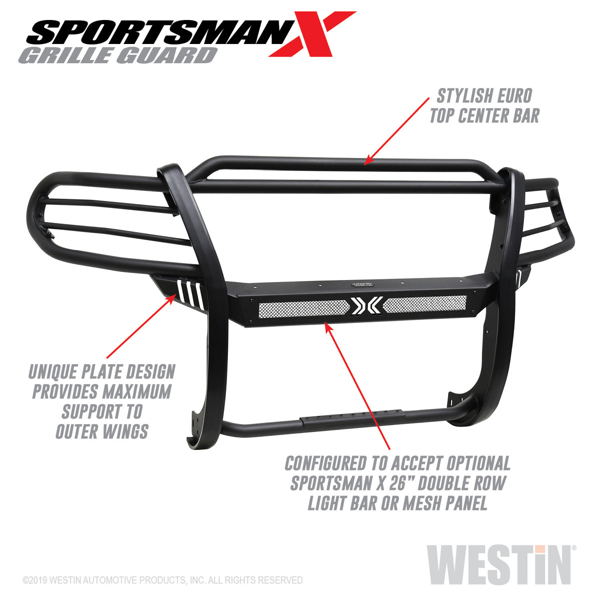 Westin Sportsman X Grille Guard 2012-2021 Nissan Frontier
